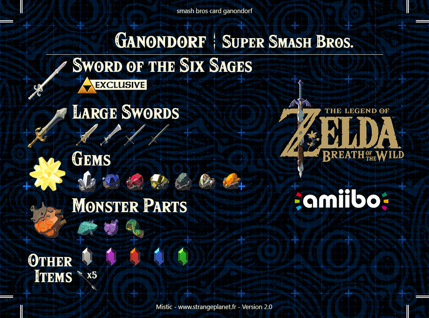 smash bros card ganondorf back 2.0 - smash bros card ganondorf_back_2.0.png smash bros card ganondorf_back_2.0.png
